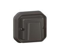 sortie de cable - avec serre cable - anthracite - encastré - legrand plexo 069878l