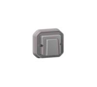 Sortie de câble étanche avec bornier Plexo 20A IP55 livrée complète pour fixation en encastré - gris - 069849L - Legrand