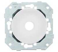 Sortie de câble Fontini Dom blanc glossy à composer