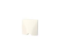 Sortie de câble IP21 DOOXIE livrée complète avec plaque finition blanc