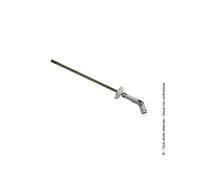 Sortie de caisson déportée Tige 6 pans 7mm - Ø 12 mm - 841200