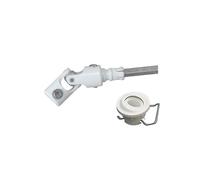Sortie de caisson hexa de 7 mm - Blanc - Bubendorff bloc N et R