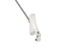 Sortie de caisson pour manivelle ronde