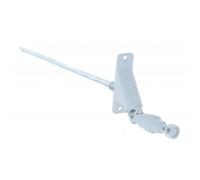 Sortie de caisson volet roulant 90° Blanche - Hexa 7 - 85x23mm - 380mm- aimanté