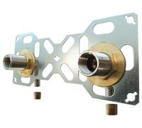 Sortie de cloison fixsystem double per à glissement ø12 NOYON & THIEBAULT