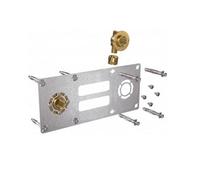 Sortie de cloison, robifix, double, entraxe 150 mm - A glissement, PER Ø16, 1/2 - 16