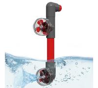 Sortie de filtre d'aquarium - Corps en plastique, ventilateur rotatif automatique, circulateur d'aquarium, rehausseur de débit d'eau, contrôle de vitesse réglable | Idéal pour les réservoirs d'aquariu