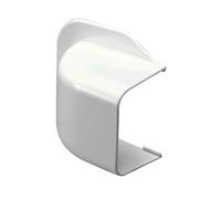 Sortie de mur coudée pour goulotte mm 90x65 - blanc