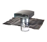 Sortie de toit finition ardoise - diamètre 125 mm - VMC double flux - Anjos