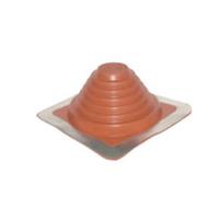Sortie de toit Pipeco N°4 haute température 225°C ETANCO - Rouge - Ø75 à 125 - 188141