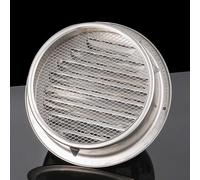 Sortie De Ventilation Murale Extérieure, Chapeau D'Évacuation Des Fumées En Acier Inoxydable Pour Toiture, Protection Contre La Pluie Et Les Projections De Fumée, Diamètres : 70 Mm, 120 Mm Et 160 Mm.