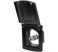 Sortie d'eau à connexion rapide pour couvercle magnétique, remplissage par gravité IP44 pour camping-cars et camping-cars, 14,5 x 13 x 8,5 cm, plastique ASA (D)