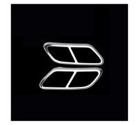 Sortie d'échappement Pour Volvo V90 S90 S60 V60 : Cadre de sortie d'échappement, garniture de sortie d'échappement modifiée Tuyau d'échappement(Silvery C)