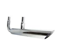 Sortie d'échappement side pipe "Zoomie" chromé pour Volkswagen Coccinelle et Karmann-Ghia