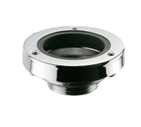 Delabie – Sortie d'urinoir chromée mâle 33x42 Ø50 mm avec joint M1''1/4 Réf. 776000