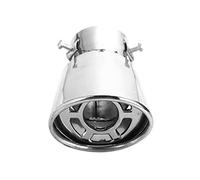 Sortie Echappement 2020 Universel Voiture Auto Arrière Métal Incurvé Tuyau D'échappement Queue Silencieux Pointe Accessoires