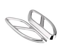 Sortie Echappement W205, Raccords Chapeau Extrémité Tuyau, 1 Paire Argent, Pour Classe C W205 Coupé, GLC, B W246, E W212/W213, C207, Accessoires, Installation Facile
