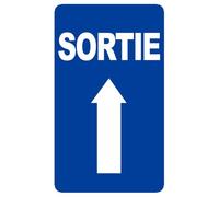 Sortie Flèche Vers Le Haut (20x12cm) - Sticker/Autocollant