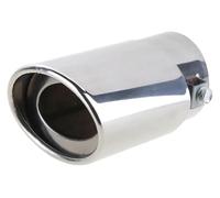 Sortie Pot D'échappement Silencieux Accessoires Voiture Universels Tuyau D'échappement Queue Gorge Chrome Rond Silencieux D'échappement Voiture Silencieux Voiture Queue D'échappement