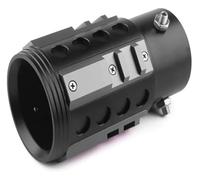 Sortie Pot D'échappement Silencieux Pour Wrangler Tuyaux D'échappement Voiture Gorge Queue De Voiture Tuyau D'échappement Rond Arrière De Voiture Tuyau D'embout De Queue(Titanium)