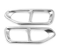 Sortie Silencieux Embouts Pour BMW Série 7 G11 G12 2016 2017 2018 2 Pièces En Acier Inoxydable Voiture Queue Silencieux Tuyau D'échappement Sortie