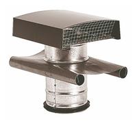 Chapeau toiture 125 gris