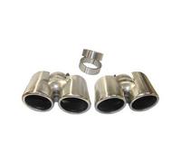 Sorties de silencieux DANSK en inox pour Porsche 997 Carrera phase 1