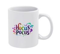 Sortilège Magique, Hocus Pocus Tasse À Café Avec Poignée Tasses Porcelaine Tasse 330Ml Pour Thé Lait Collègue