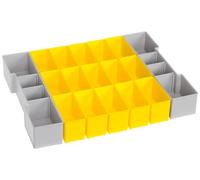 Sortimo Boîte de Cloisonnement B3, 27 Compartiments, Gris, Jaune
