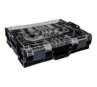 Sortimo L-BOXX 102 6100000362 Boîte à outils vide ABS noir, transparent (L x l