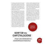 Sortir du capitalocène - Daniel Bachet - Le Bord De L'eau Eds - broché - Essai