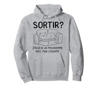 Sortir ? J’AI déjà Un Programme avec Mon canapé Sieste Drôle Sweat à Capuche