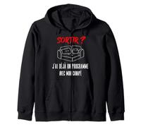 Sortir ? J’ai déjà un programme avec mon canapé sieste Sweat à Capuche