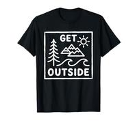 Sortir Randonnée en Montagne Randonnée Nature Trekking Faune T-Shirt