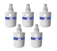 SOS Accessoire AQUAPURE APP100 Filtre à Eau Réfrigérateur Congélateur - Compatible Samsung DA29-00003B, DA29-00003F - Cartouche de Filtration (5) Frigo, Réfrigérateu