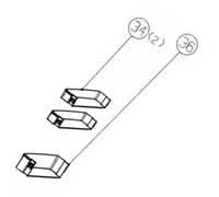 SOS Accessoire Balconnet de porte (repère n°36) pour Réfrigérateur, congélateur QILIVE 1072164, 12041046