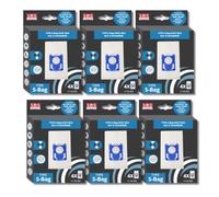SOS Accessoire Boite de 4 Sacs d'Aspirateurs, S-Bag ultra long performance, Excellente Filtration, Fermeture Automatique Hygiénique, 5L, ELECTROLUX, AEG, FAURE, ARTH