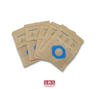 SOS Accessoire Boite de 5 sacs papier GS/GM80 d'origine Aspirateur 82095000 NILFISK