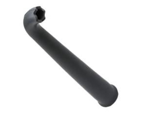 SOS Accessoire Brosse, Embout caoutchouc coudee 240 mm d'origine Aspirateur 81141101 NILFISK