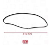 SOS Accessoire Courroie 1320/1321 J5 compatible pour Lave-linge 5034730 KOMPATIBEL MIELE