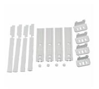 SOS Accessoire Ensemble glissières de porte pour Réfrigérateur congélateur 481231019131 C00312150 AEG ARISTON HOTPOINT ARTHUR MARTIN ELECTROLUX B Réfrigérateur congélateur (481231019131 C00312150 AEG