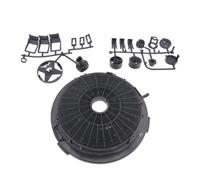 SOS Accessoire Filtre charbon rond type 210 (à l'unité) pour Hotte 484000008655 CANDY, CLIMADIFF, CONTINENTAL EDISON, ROSIERES