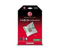 SOS Accessoire H63 boite de 4 sacs pure Hepa pour Aspirateur 35600536, 09200245 HOOVER