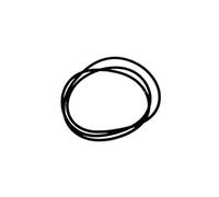 SOS Accessoire Joint 1/2 cuve avant/arrière pour Lave-linge CONTINENTAL EDISON 42015077, 49017337