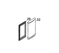 SOS Accessoire Joint porte (Partie réfrigérateur, repère 29) pour Réfrigérateur, congélateur PROLINE 40040061