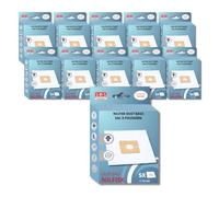 SOS Accessoire Lot de 11 boîtes de 5 sacs avec 1 pre filtre COUPE/COMPACT/GO/FORCE pour Aspirateur NILFISK 78602600, 22422400