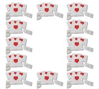 SOS Accessoire Lot de 12 boites de 4 sacs à poussière synthétique FJM compatible pour Aspirateur SOS Accessoire 9917710 Aspirateur (9917710 KOMPATIBEL)