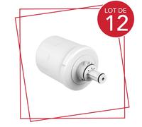 SOS Accessoire Lot de 12 filtres à eau AQUAPURE / APP100 pour Réfrigérateur congélateur SAMSUNG 484000000513 DA29-00003G Réfrigérateur congélateur (484000000513 DA29-00003G SAMSUNG)