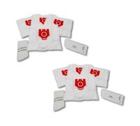 SOS Accessoire Lot de 2 boîtes de 4 sacs à poussière synthétiques FJM compatibles pour Aspirateur SOS Accessoire 9917710 Aspirateur (9917710 KOMPATIBEL)