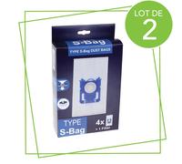 SOS Accessoire Lot de 2 boîtes de 4 sacs TYPE S-BAG pour Aspirateur ELECTROLUX 9001684589 Aspirateur (9001684589 )